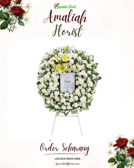 Krans Bunga Duka Maya Sopa